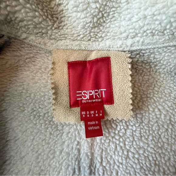 ESpirit Camel Fleece Lined Cozy Jacket | S - Picture 4 of 5